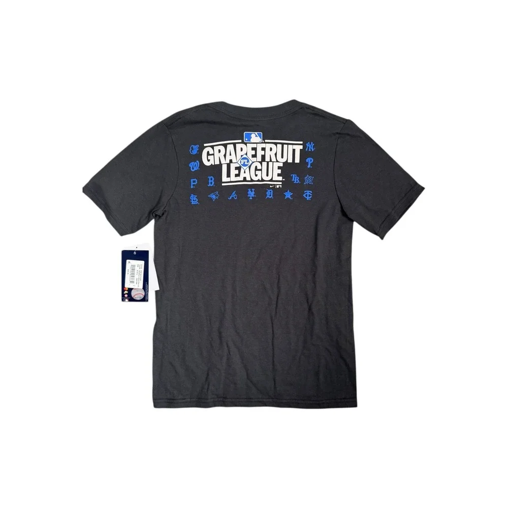 Nike Grapefruit League MLB Spring Training T-Shirt Dark Gray Boys‎ Size M NEW